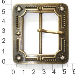 5647-1К антик пряжка металлическая С язычком 40х35мм0